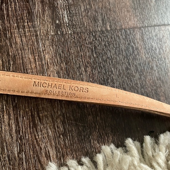 Michael Kors, bronze, metallic and glittery belt size large - Picture 5 of 6
